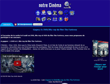 Tablet Screenshot of notrecinema.com